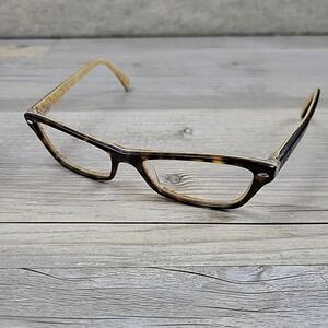 Ray-Ban RB5256‎ 5057 Eyeglasses Brown Tortoise Frames Only 52-16-135mm